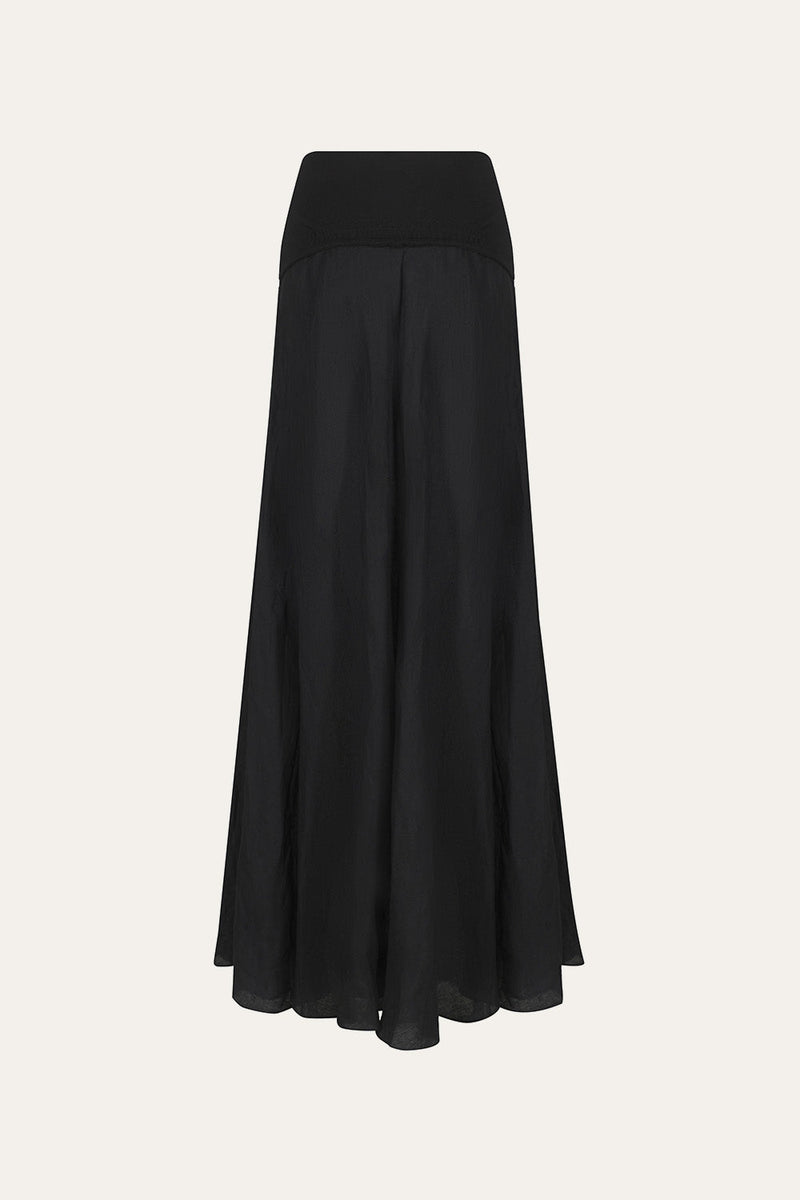 【関税&送料込】CharoRuiz Skirts Black light-and-sound-skirt-johanna-