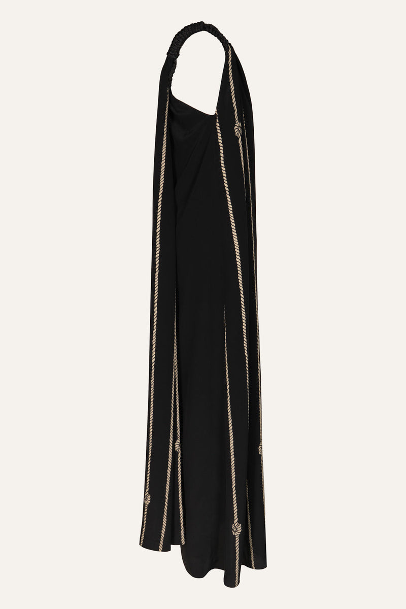 Marine Ropes Ankle Dress - Resort '25 | Johanna Ortiz