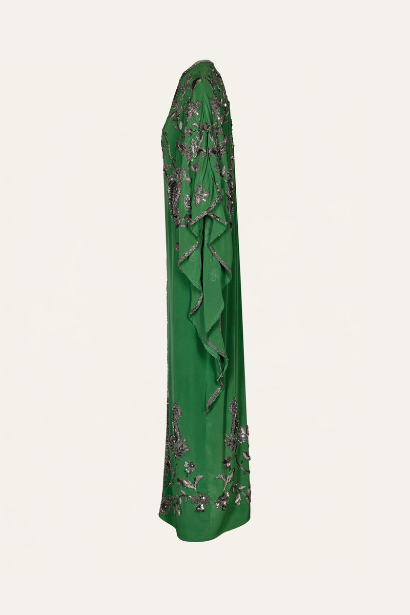 green tunic dress Mystical Gaucho - Fall Winter '25 Custom order need extra Color_Bronze 13 Best Hippy Wedding Color:Dusty Olive