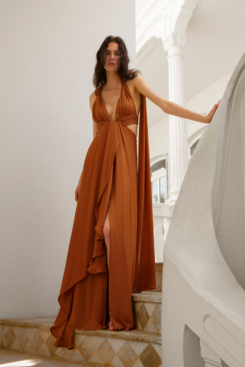 Ocean Mysteries Maxi Dress - Resort '25 | Johanna Ortiz