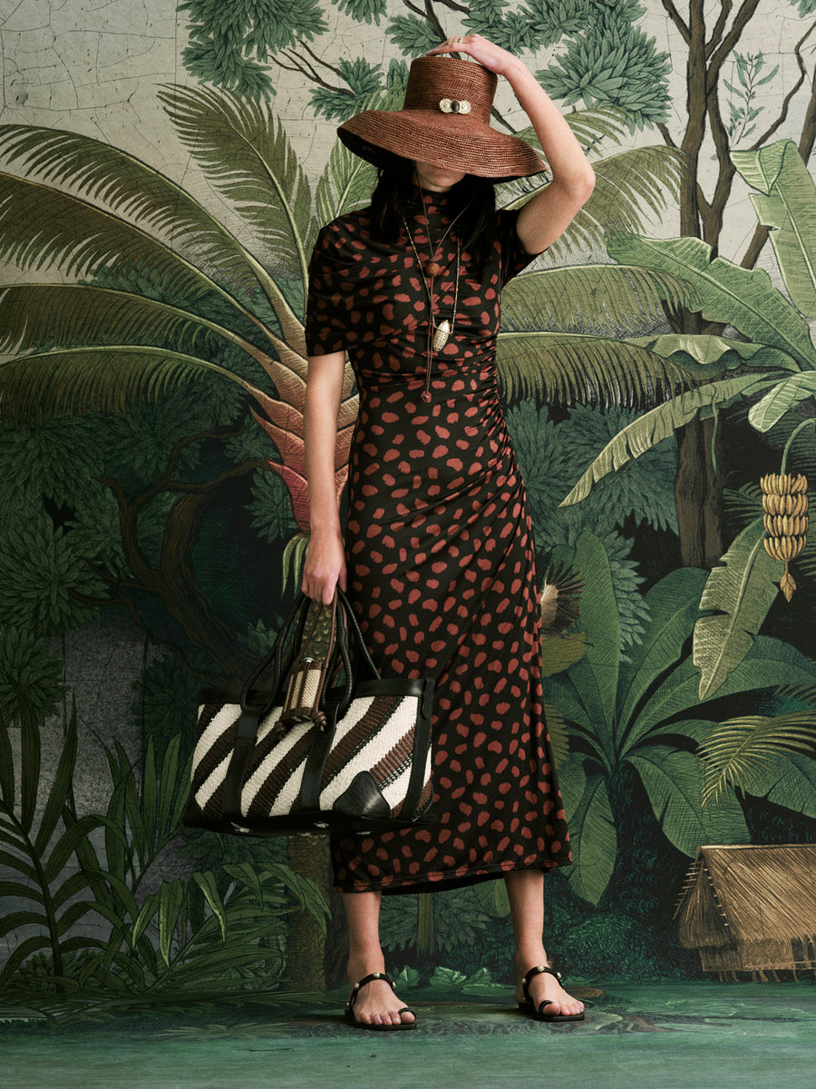Serene Safari Dress - Spring Summer '26 | Johanna Ortiz