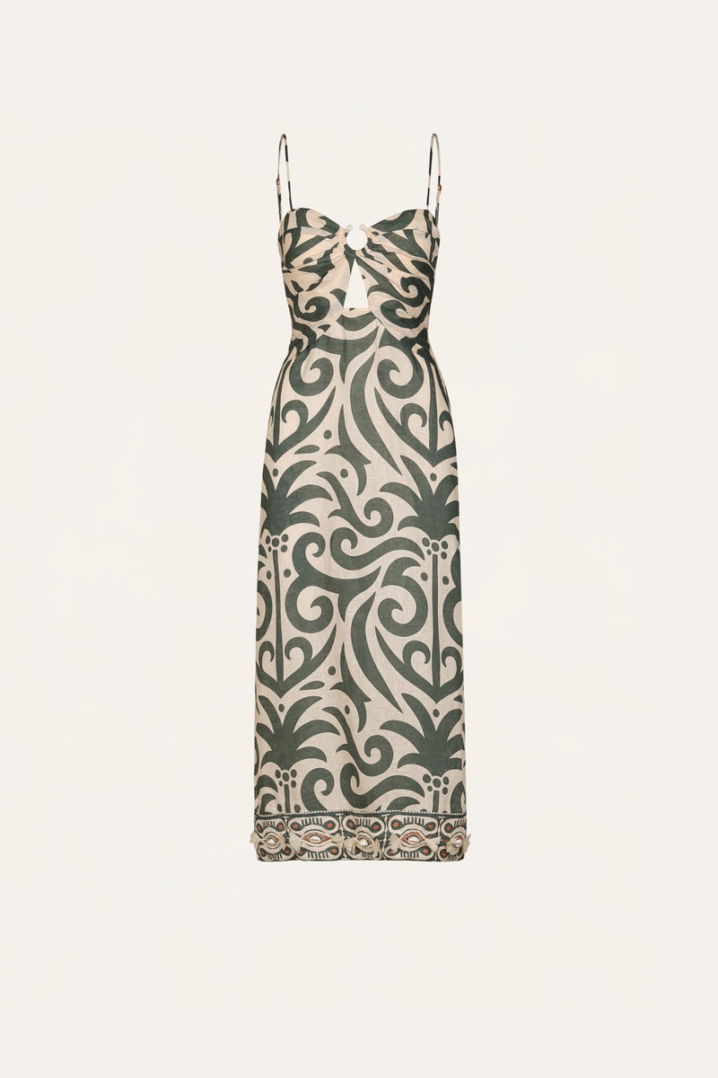 johanna ortiz dress green Johanna Ortiz Offical Water Adventure Dress