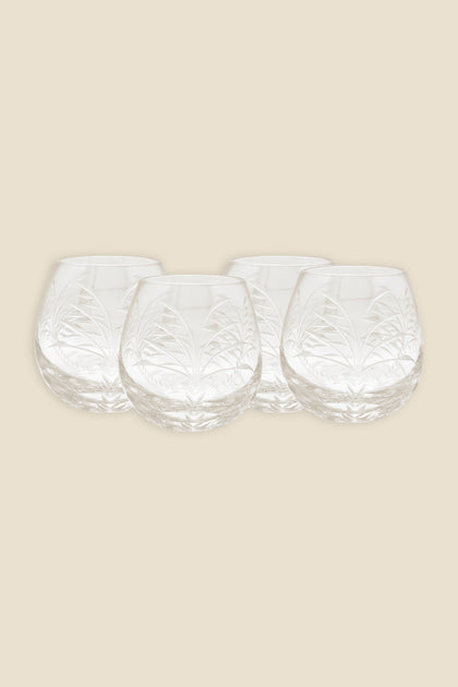 Velada Magica Glass Tumblers Set of 4