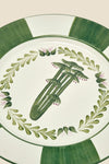 Magic Mushroom Dinner Plate in Green - Johanna Ortiz