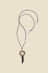 Maasailand Charm Necklace in Black - Johanna Ortiz