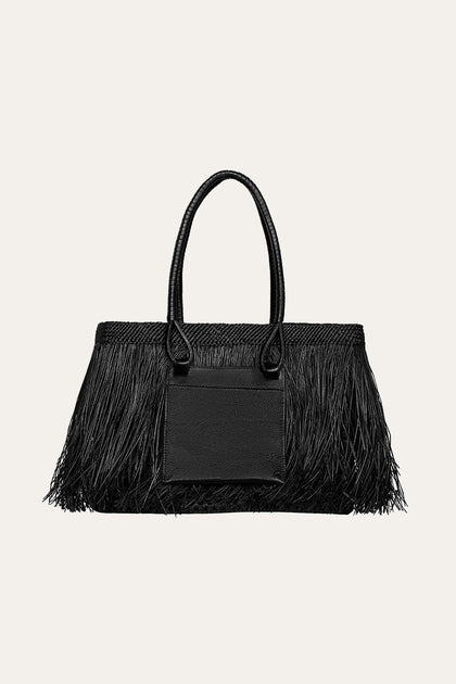 Palm's Embrace Bag In Black