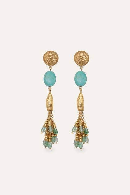 Horse Chant Earrings