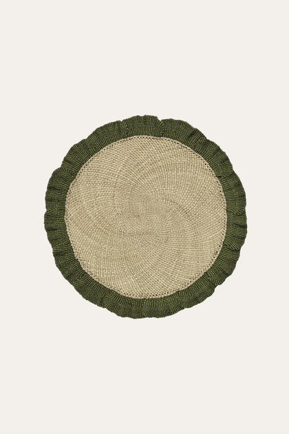 Orpua Placemat in Green Set of 2
