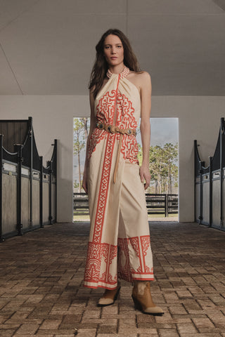 Sunset Script Dress