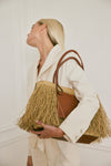 Palm's Embrace Bag In Brown | Johanna Ortiz