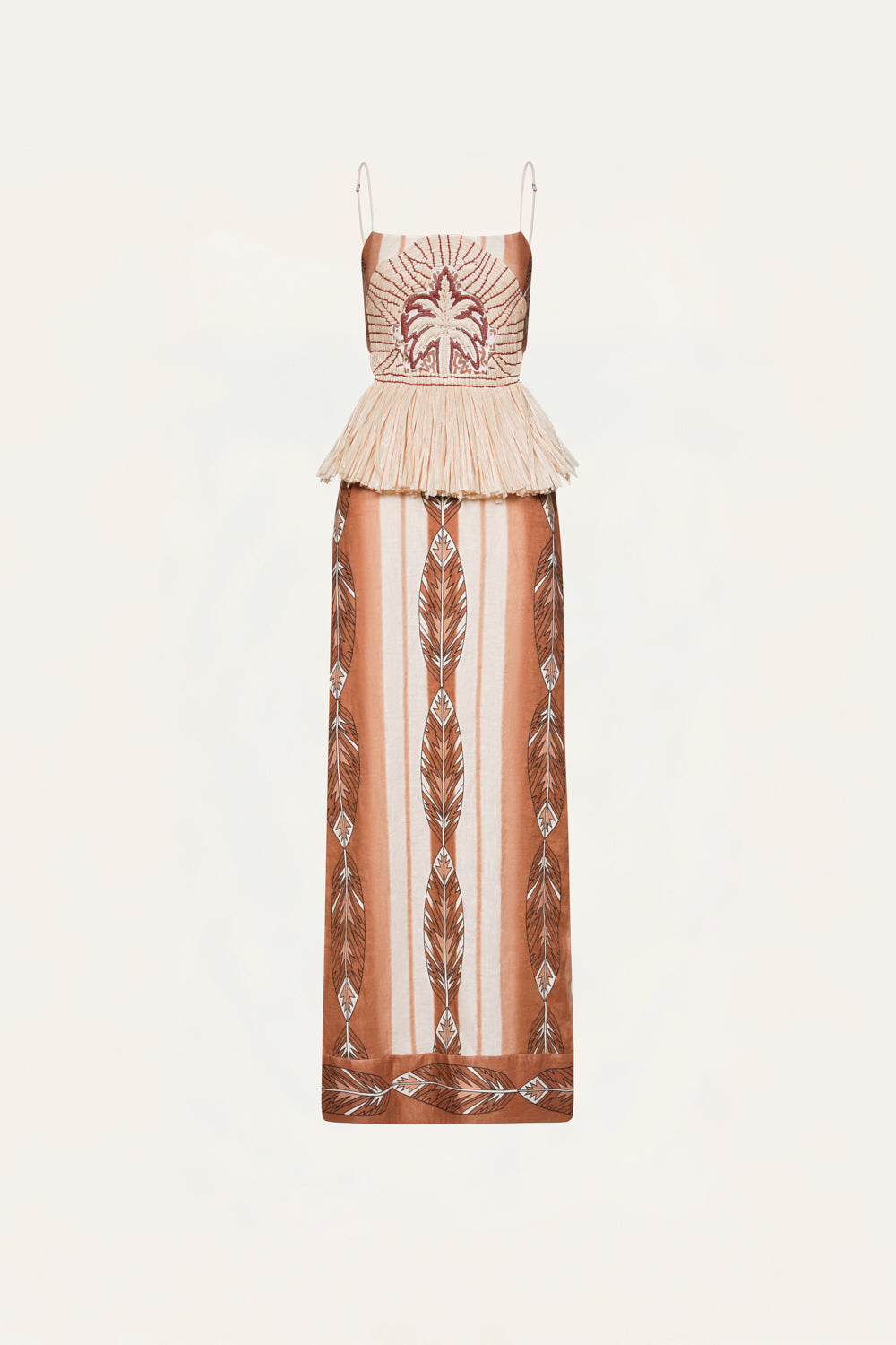 johanna ortiz maxi dress Offical Andean Mythology SIZE:BUST 38-42 WAIST 32-35 Green Flower One Shoulder DARK-NAVY Please refer to our