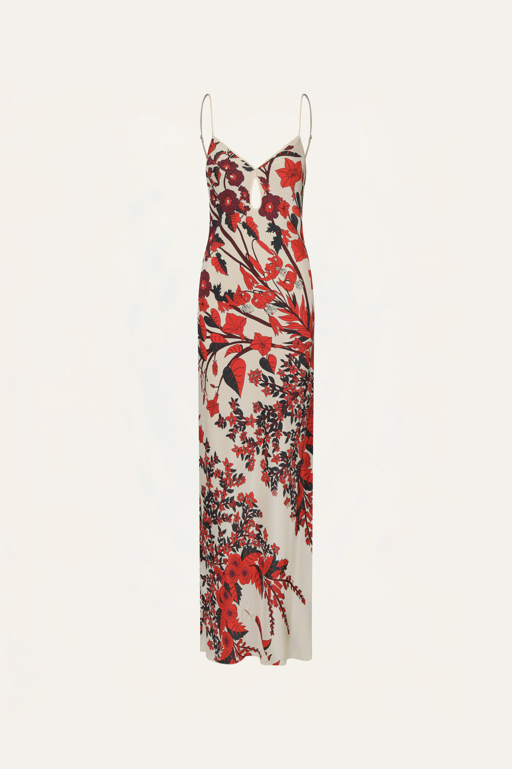 Johanna Ortiz Clean Reinterpretation Maxi Dress in Ivory
