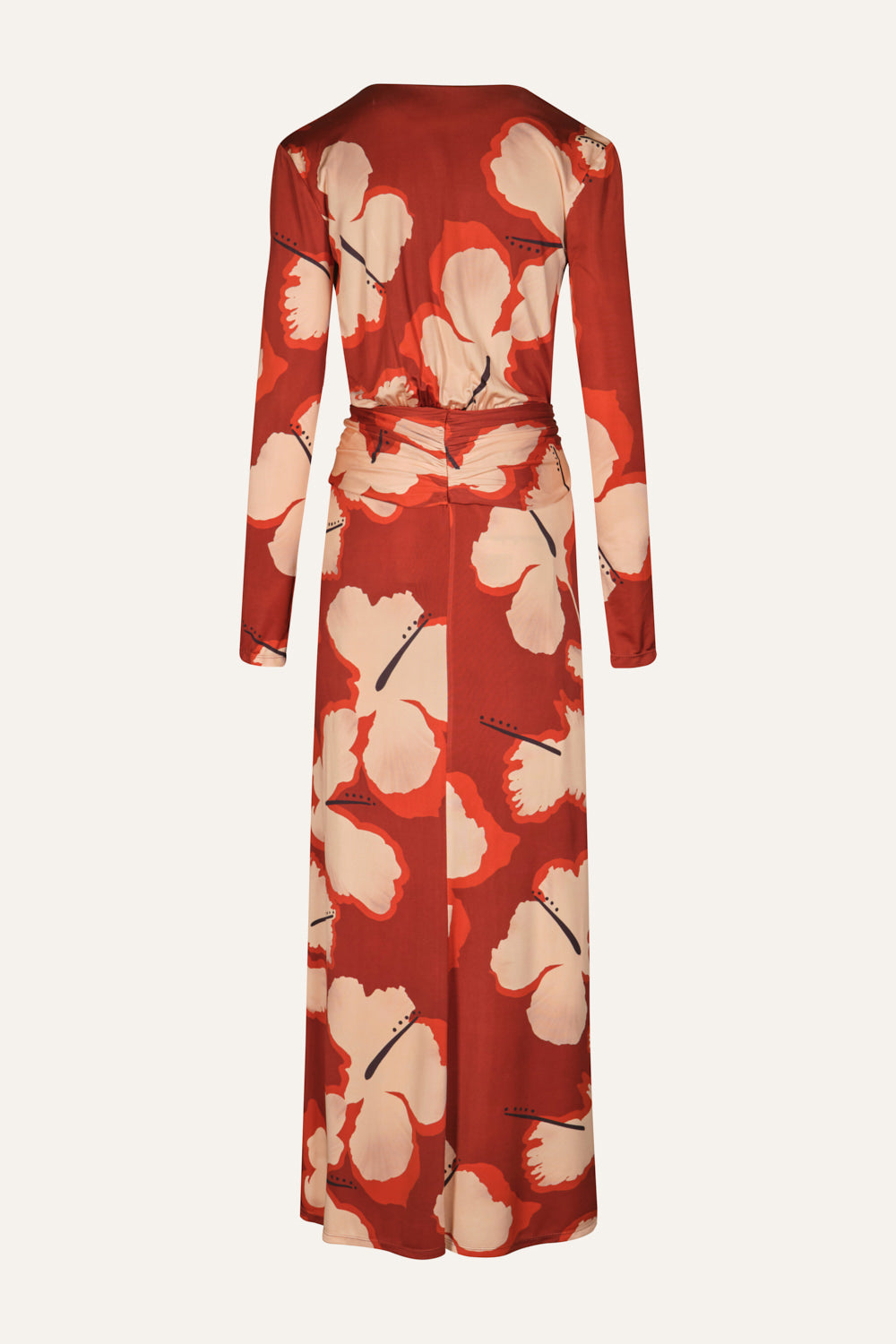 【関税送料込み】Johanna Ortiz Ankle Dress Coral Marino Ankle Dress - Resort '25 | Johanna Ortiz