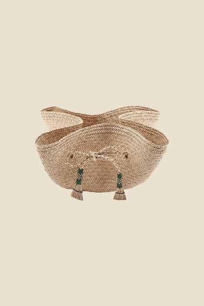 Ocaña Bread Basket in Jade