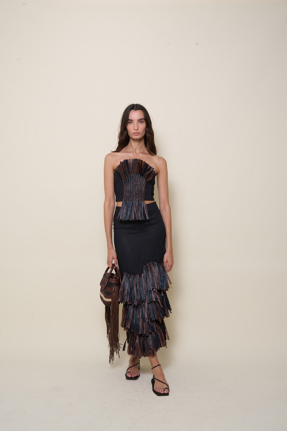 JOHANNA ORTIZ ジョハンナ オルティス トップス ブルー S Lagrimas Negras Top - Spring Summer '25 | Johanna Ortiz