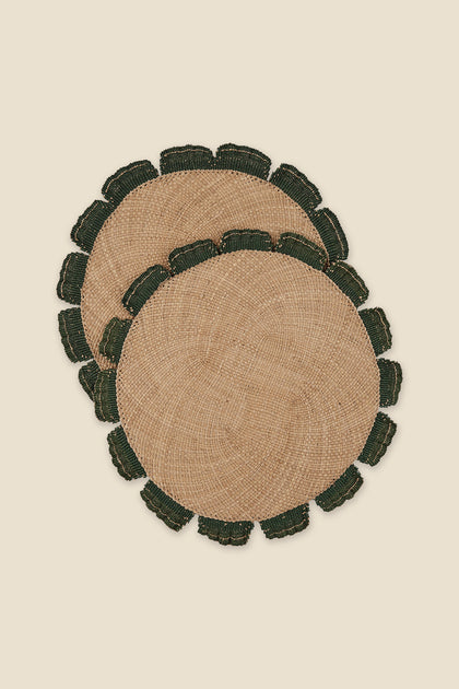 Orpua Placemat in Olive