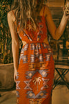 Kay Pacha Dress in Red - Johanna Ortiz