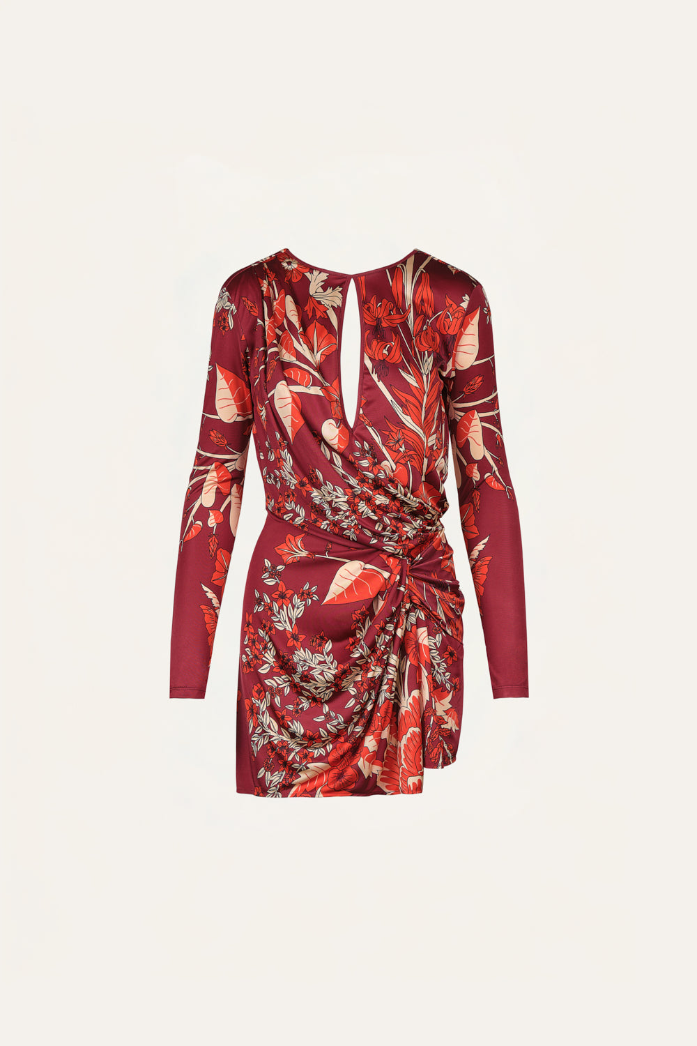 johanna ortiz mini dress Women's Rainforest Canopy - Red - Size 10 from shoulder NYC Color:24FS1542 Vintage Alfred Angelo Womens
