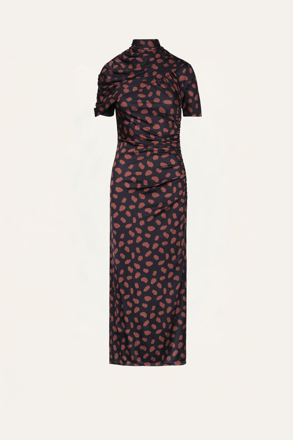 long safari dress Johanna Ortiz Serene Ankle in Black,Brown HELSI TATIANA patio hangs Bodycon Dress Black Off color:Mild Pink