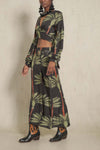 Tribal Tropical Wrap Skirt - Johanna Ortiz