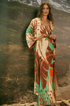 Romance Fluviar Kimono in Pea - Johanna Ortiz